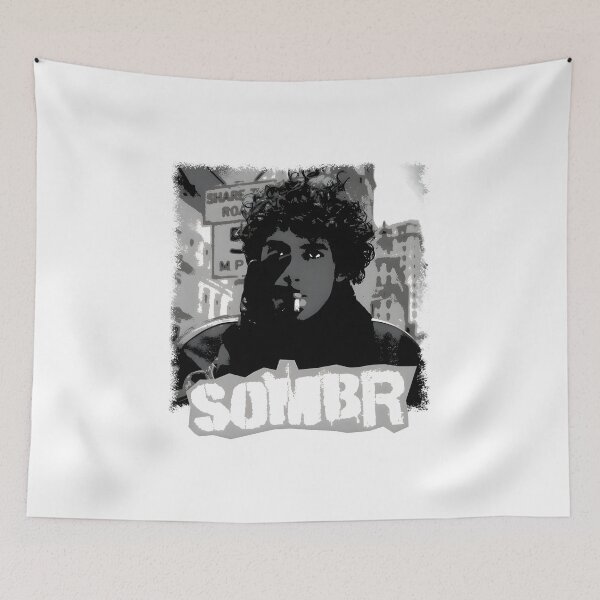Item preview, SOMBR Urban Grunge Poster | Indie Alternative Music Street Art Design designed and sold by James  Bradly.