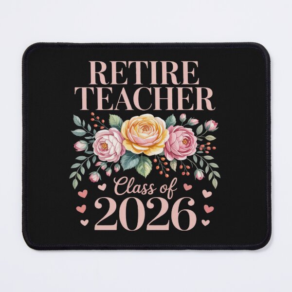 Item preview, Retired Teacher Proud Senior Class of 2026 Cute Flower Party designed and sold by CraftyCuttable.