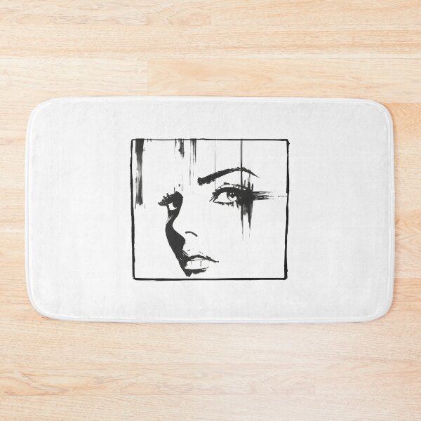 Item preview, Edgy Monochrome Woman Portrait designed and sold by dreampik.