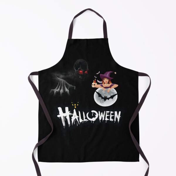 Item preview, Halloween Horror Anime Girl on Moon | Spooky Gothic Night Design designed and sold by GraphixKing999.