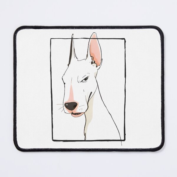 Item preview, Elegant White Dog Profile designed and sold by dreampik.