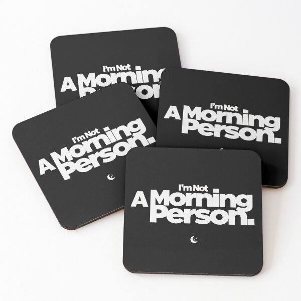 Item preview, I'm Not A Morning Person designed and sold by xmoudx.