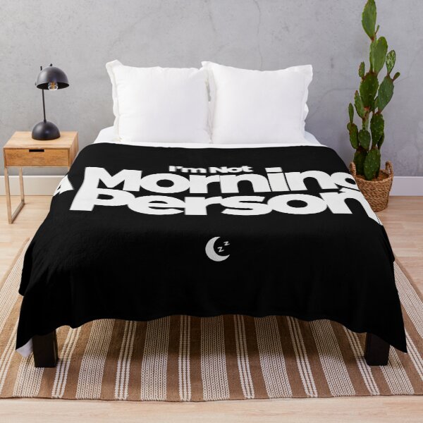 Item preview, I'm Not A Morning Person designed and sold by xmoudx.