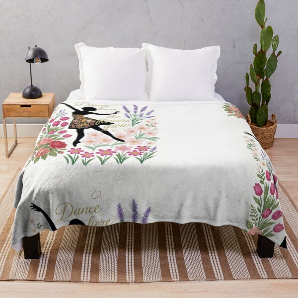 Item preview, “Floral Grace – Dancing Among Blooms” designed and sold by GloboStyle Design .