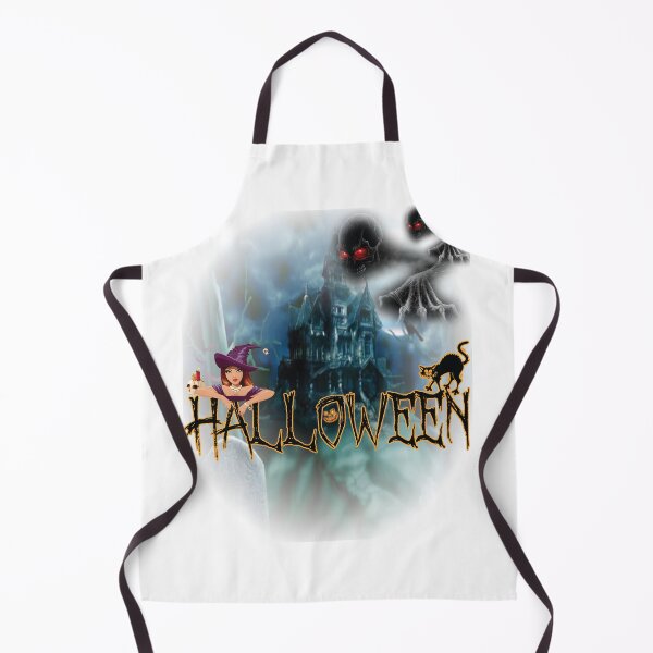 Item preview, Halloween Horror Witch in Haunted Mansion | Spooky Night Gothic Design designed and sold by GraphixKing999.