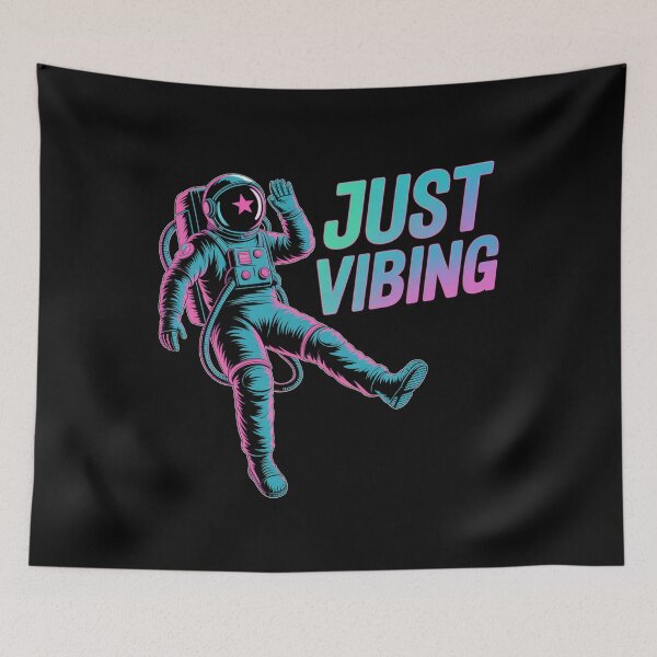 Item preview, Astronaut Just Vibing designed and sold by SlogariArt.