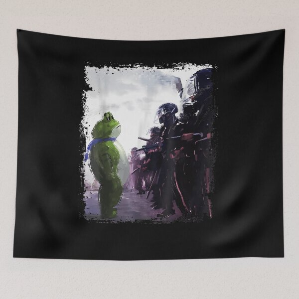 Item preview, Portland Frog Protest Resist Anti Fascism designed and sold by BryanGraves1.