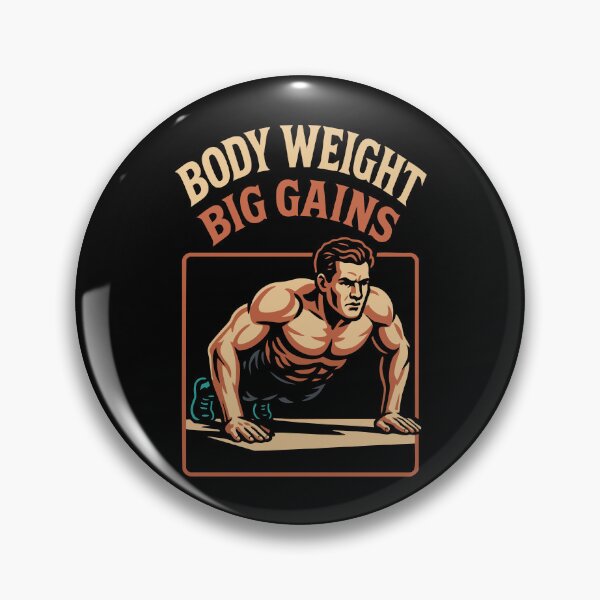 Item preview, Body Weight Big Gains Calisthenics Fitness Gym designed and sold by LuminOrb.