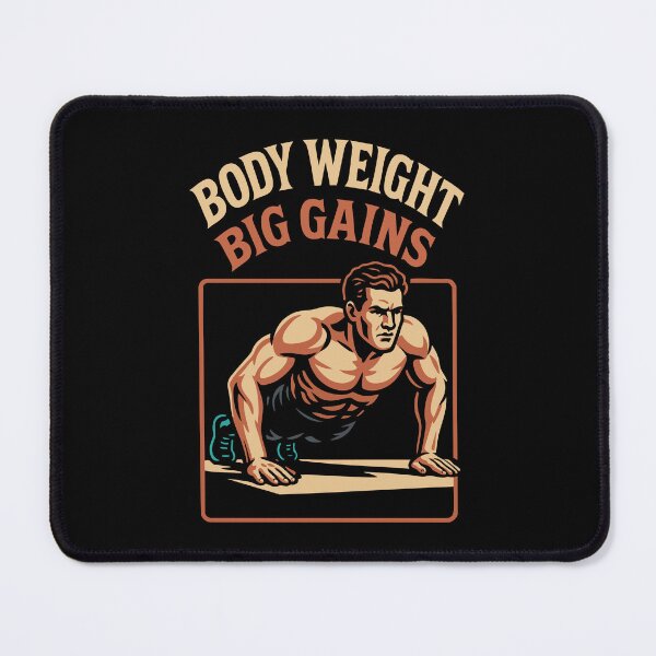 Item preview, Body Weight Big Gains Calisthenics Fitness Gym designed and sold by LuminOrb.