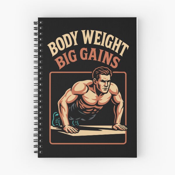 Item preview, Body Weight Big Gains Calisthenics Fitness Gym designed and sold by LuminOrb.