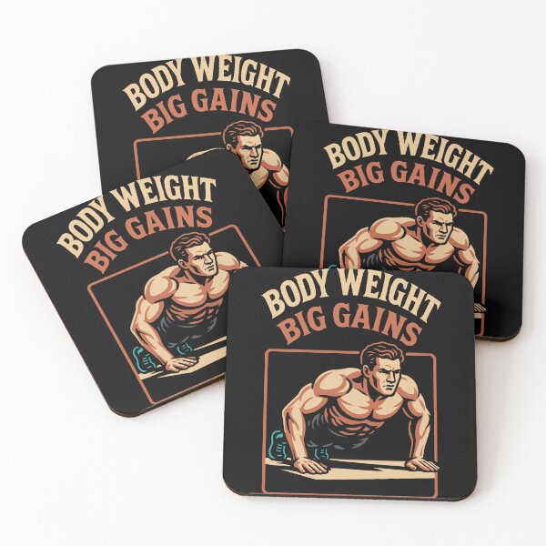 Item preview, Body Weight Big Gains Calisthenics Fitness Gym designed and sold by LuminOrb.
