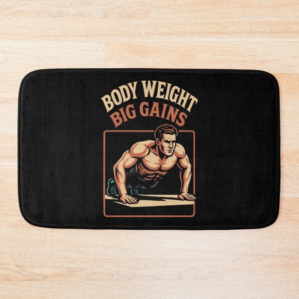 Item preview, Body Weight Big Gains Calisthenics Fitness Gym designed and sold by LuminOrb.