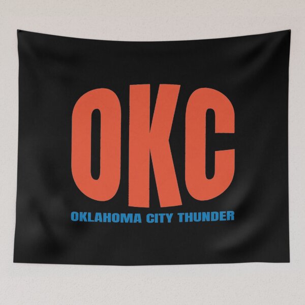 Artikelvorschau, okc Oklahoma City T-Shirt entworfen und verkauft von CathyBabson.
