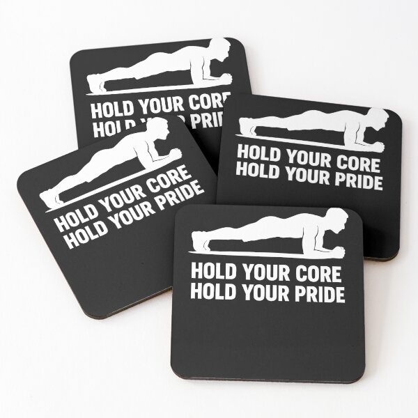 Item preview, Calisthenics Fitness Gym Workout Hold Your Core designed and sold by LuminOrb.