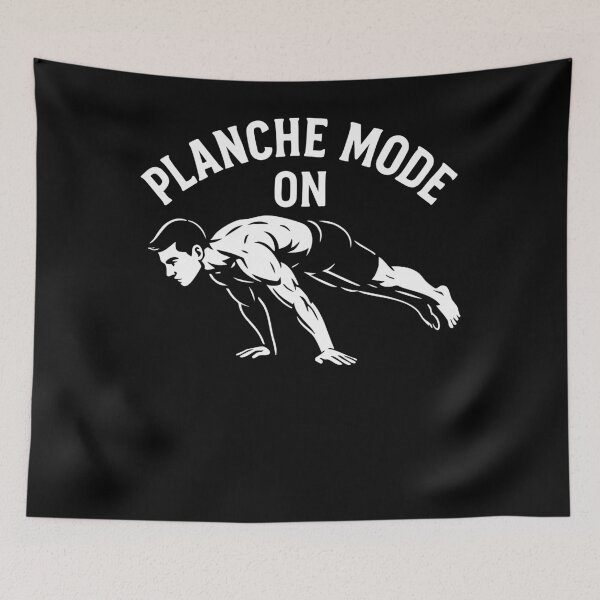 Item preview, Planche Mode On Calisthenics Fitness Gym Workout designed and sold by LuminOrb.