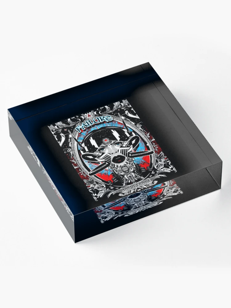 Thumbnail 4 of 5, Acrylic Block, Failure Band designed and sold by BrodieBouges.