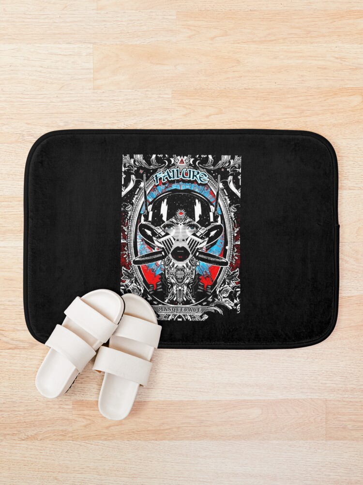 Thumbnail 1 of 6, Bath Mat, Failure Band designed and sold by BrodieBouges.