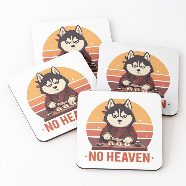 Item preview, No Heaven, Just Sushi.” Bring your sushi samurai spirit to life with this cool husky design  designed and sold by No Heaven.