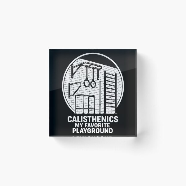 Item preview, Calisthenics My Favorite Playground Fitness Gym designed and sold by LuminOrb.