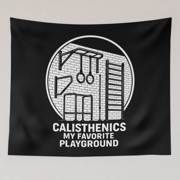 Item preview, Calisthenics My Favorite Playground Fitness Gym designed and sold by LuminOrb.