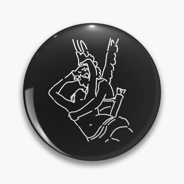 Item preview, Psyche Revived by Cupid's Kiss by Canova, black version designed and sold by MarblePassion.
