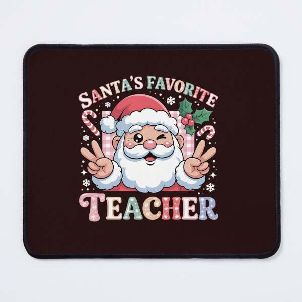 Item preview, Santa Favorite Teacher Shirt Teacher Christmas designed and sold by tabdejinti.