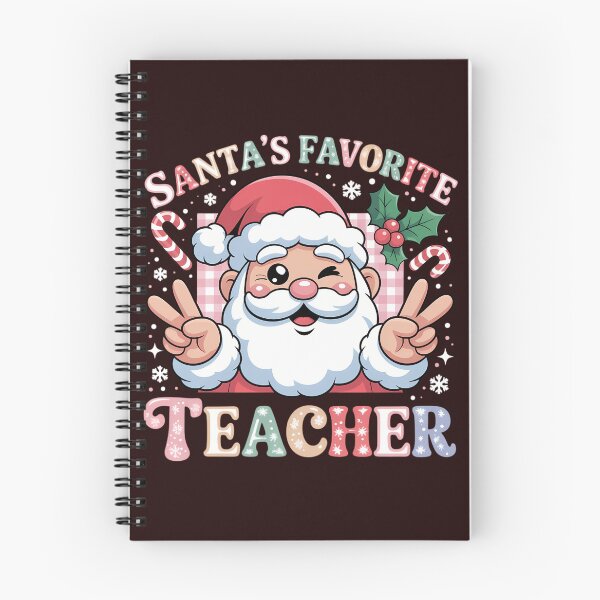 Item preview, Santa Favorite Teacher Shirt Teacher Christmas designed and sold by tabdejinti.