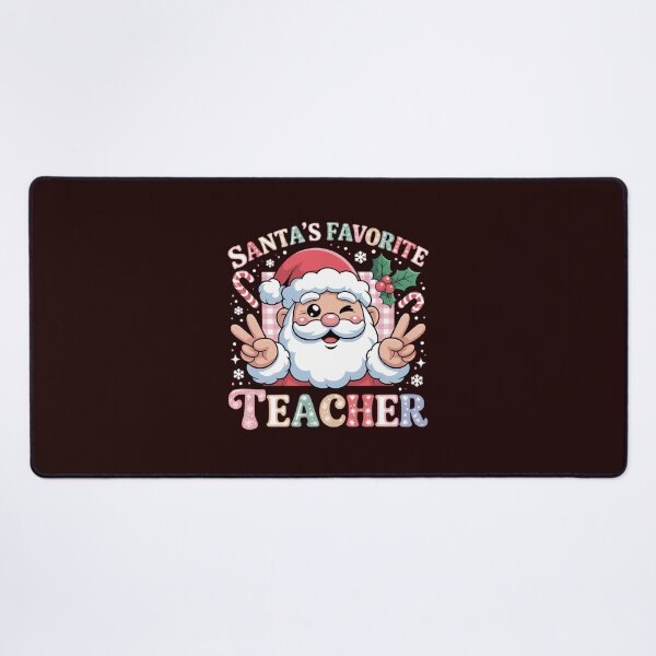 Item preview, Santa Favorite Teacher Shirt Teacher Christmas designed and sold by tabdejinti.