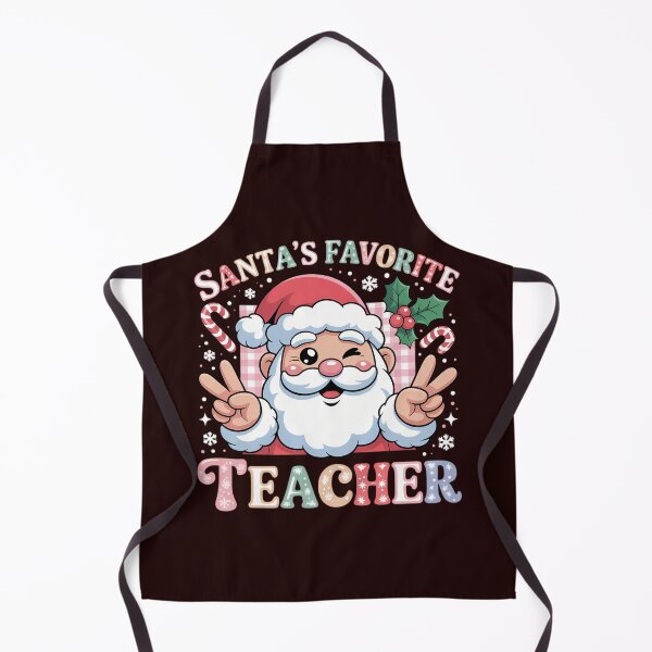 Item preview, Santa Favorite Teacher Shirt Teacher Christmas designed and sold by tabdejinti.