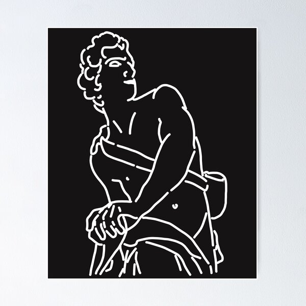 Item preview, David by Bernini, black version  designed and sold by MarblePassion.