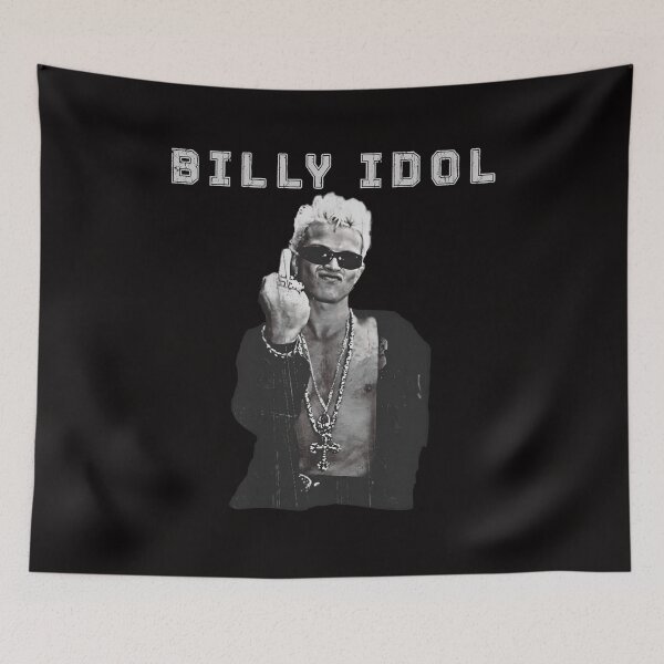 Item preview, The Man Gentle Billy Idol -- middle finger  designed and sold by AdrianMakeArts.