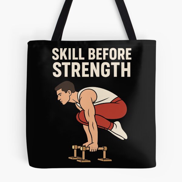 Item preview, Skill Before Strength Calisthenics Fitness Gym designed and sold by LuminOrb.