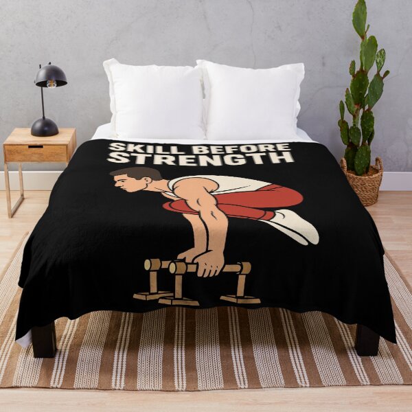 Item preview, Skill Before Strength Calisthenics Fitness Gym designed and sold by LuminOrb.