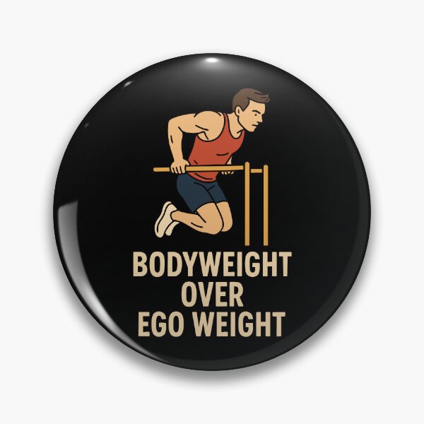 Item preview, Bodyweight Over Ego Weight Calisthenics Fitness designed and sold by LuminOrb.