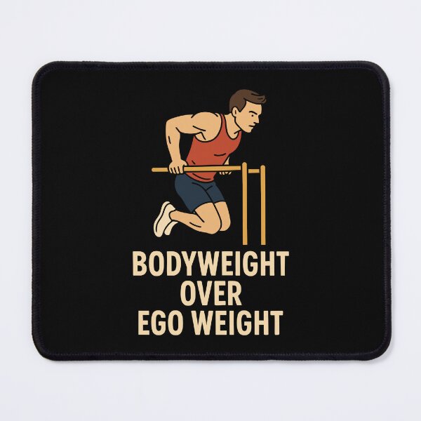 Item preview, Bodyweight Over Ego Weight Calisthenics Fitness designed and sold by LuminOrb.