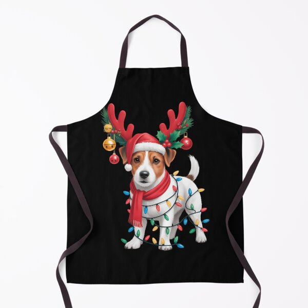 Item preview, Santa jack russell gorgeous reindeer Light Christmas designed and sold by tabdejinti.