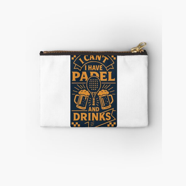 Item preview, I Can't I Have Padel And Drinks Fun designed and sold by LuminOrb.