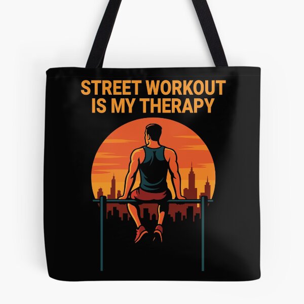 Item preview, Street Workout Therapy Calisthenics Gym Training designed and sold by LuminOrb.