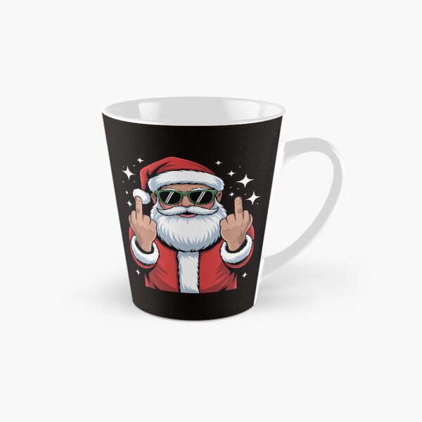 Item preview, Santa Middle Finger Flip Off Christmas Profanity designed and sold by tabdejinti.