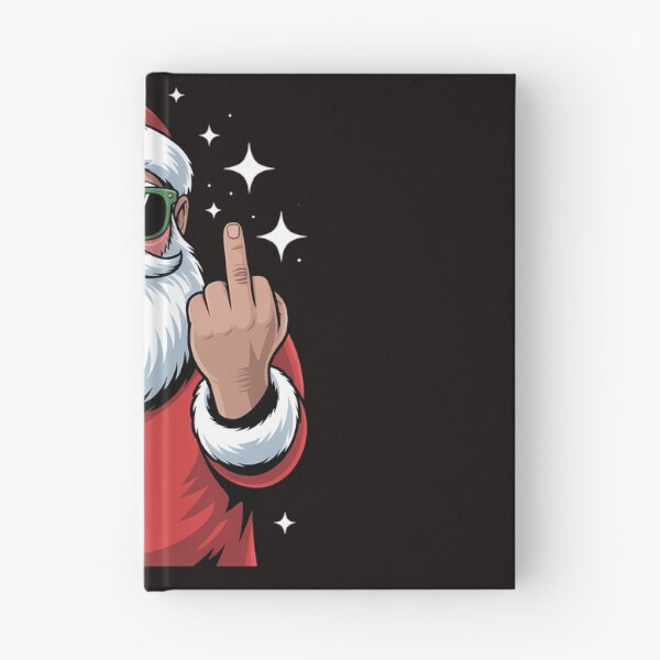 Item preview, Santa Middle Finger Flip Off Christmas Profanity designed and sold by tabdejinti.