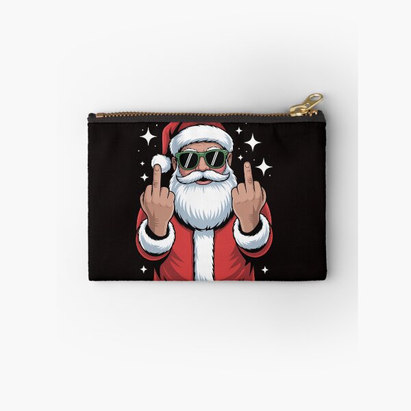 Item preview, Santa Middle Finger Flip Off Christmas Profanity designed and sold by tabdejinti.
