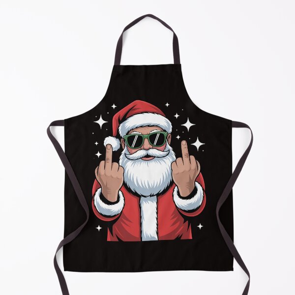 Item preview, Santa Middle Finger Flip Off Christmas Profanity designed and sold by tabdejinti.