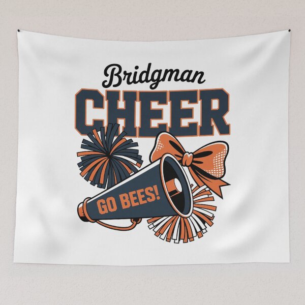 Item preview, Bridgman Cheer Checkered Bow  designed and sold by SlogariArt.