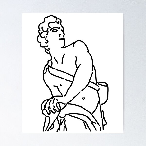 Item preview, David by Bernini  designed and sold by MarblePassion.
