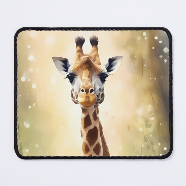 Item preview, Giraffe Head with Glimmering Sunlight designed and sold by CalmnessbyChoice.