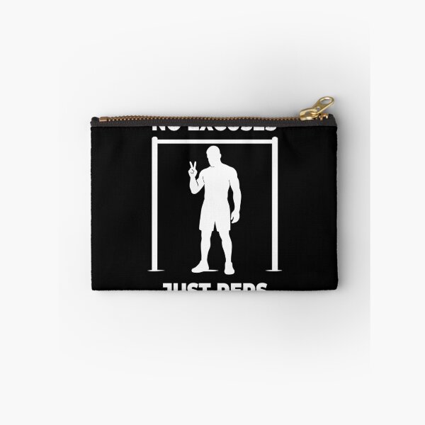 Item preview, No Excuses Just Reps Calisthenics Fitness Gym designed and sold by LuminOrb.