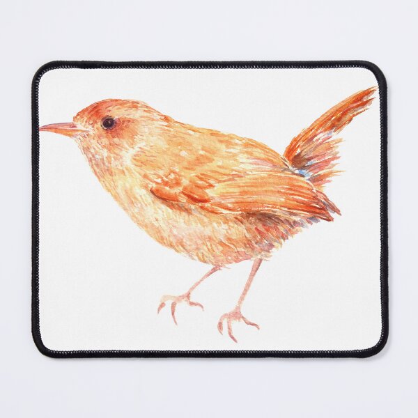 Item preview, watercolour bird wren designed and sold by cornercroft.