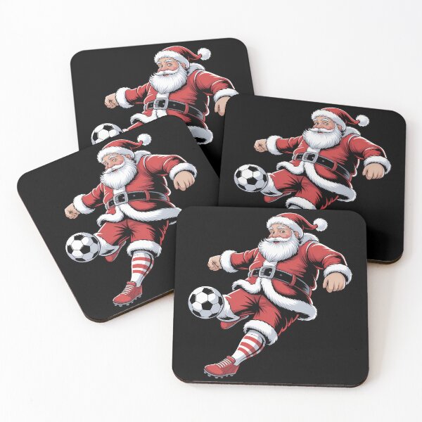 Item preview, Santa Plays Soccer Christmas Sports designed and sold by tabdejinti.