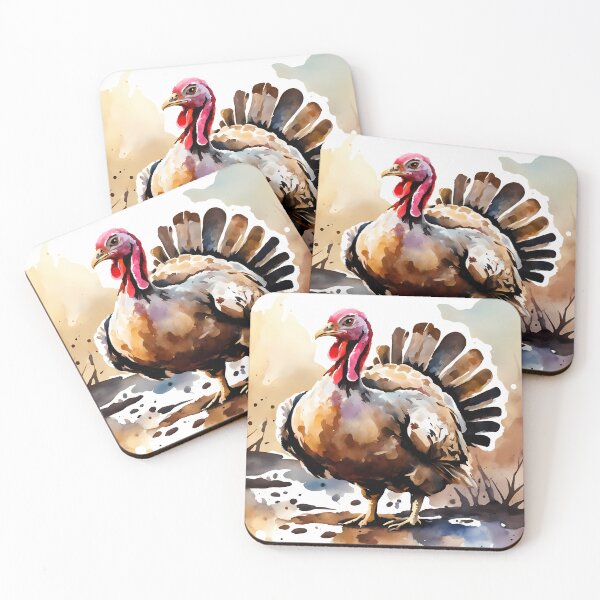 Item preview, Turkey in Mud Puddle designed and sold by CalmnessbyChoice.
