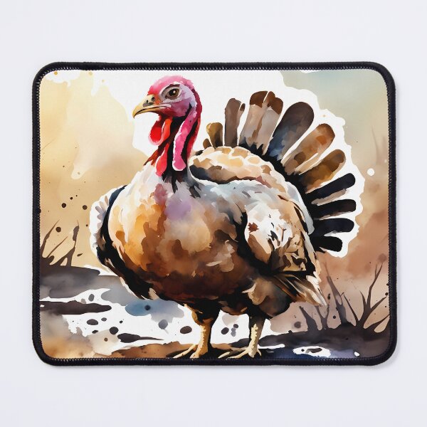Item preview, Turkey in Mud Puddle designed and sold by CalmnessbyChoice.
